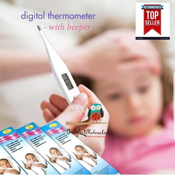 termometer digital thermometer pengukur suhu badan anak bayi dewasa