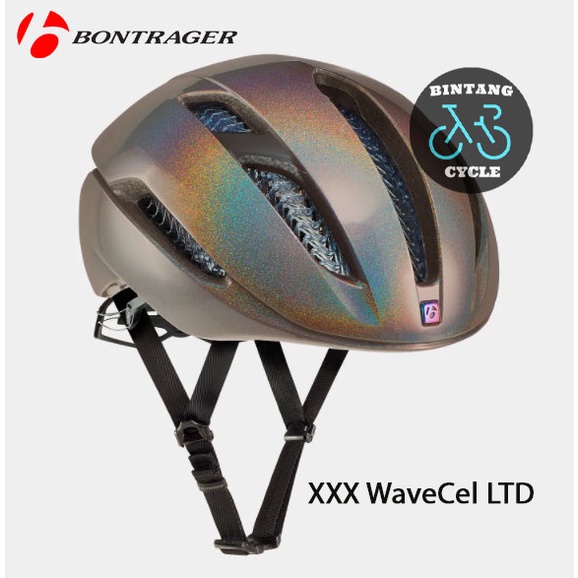 BONTRAGER XXX WaveCel LTD Helmet Prismatic Pearl Gloss - Helm Sepeda Bontrager