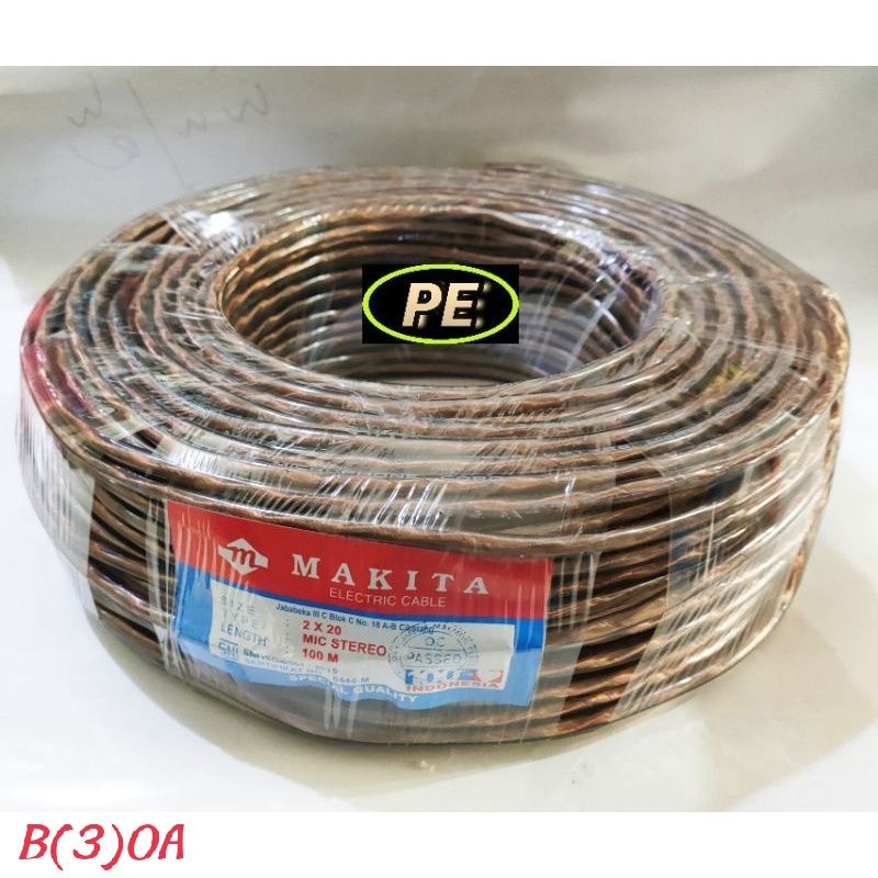 KABEL MIC STEREO MAKITA { 1 ROLL }