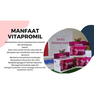 Vitapromil Obat Kesuburan Penyubur Kandungan Wanita