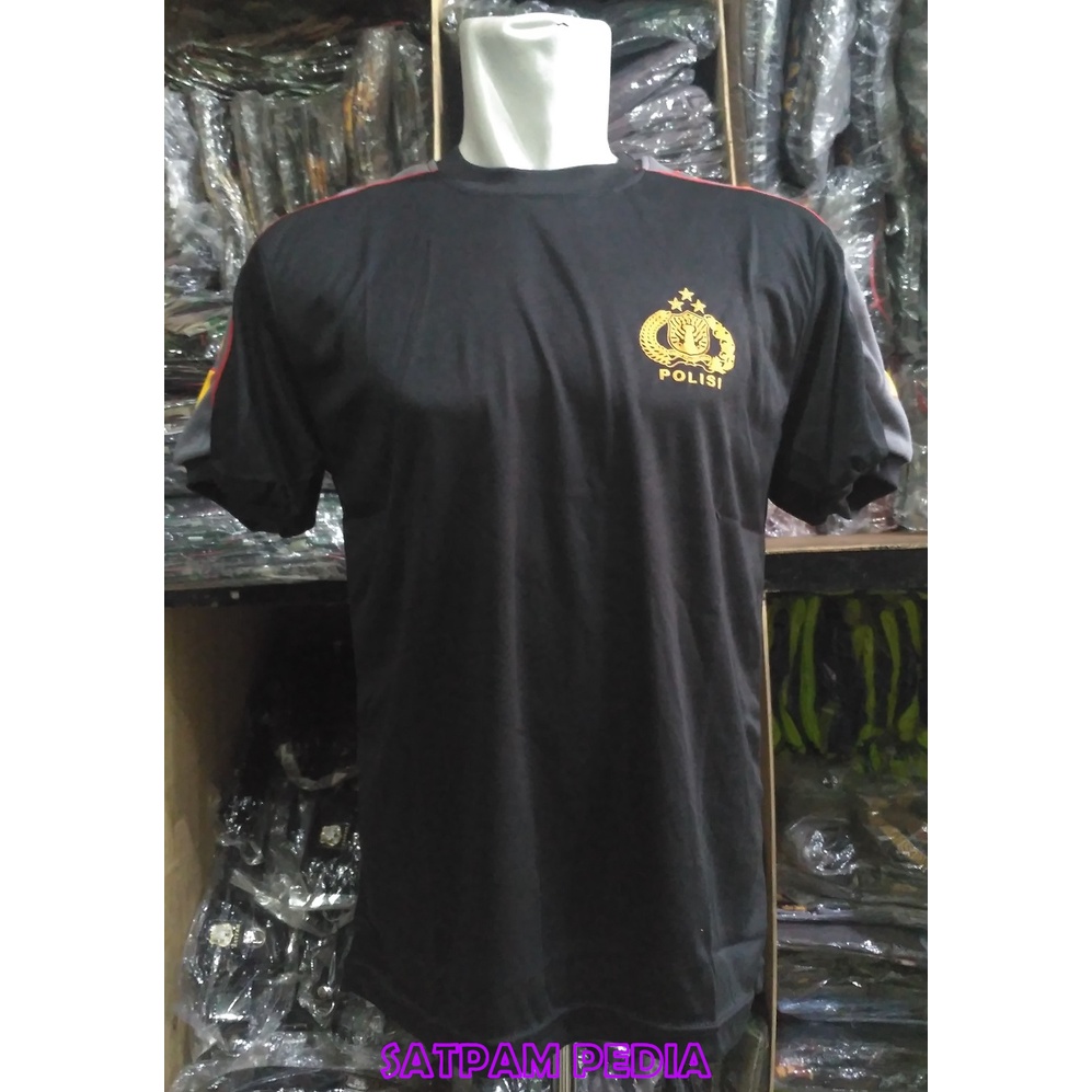 Kaos Latih Kombinasi Polisi Logo