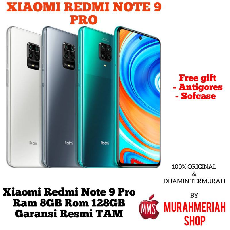 Xiaomi Redmi Note 10s / 9 pro 6/64 & 6/128 & 8/128 Garansi Resmi TAM-1