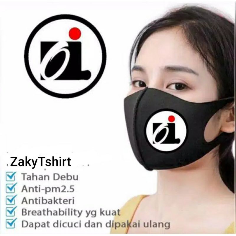 Masker Scuba Grade A +Logo OI (orang Indonesia)