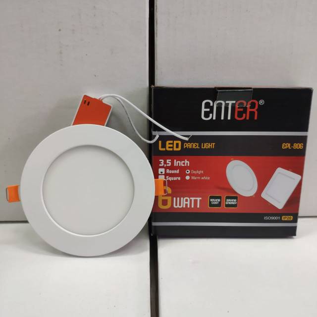 Downlight LED Panel 6w ib bulat putih downlight 3.5 inch 6 watt