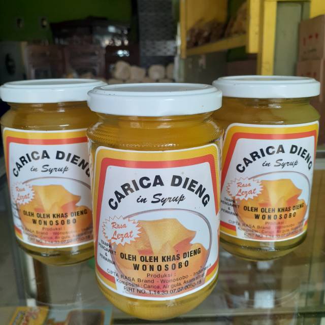 

Carika Dieng in Syrup Original 100% gula asli
