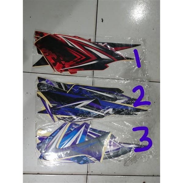 Striping lis&Stiker Body&Stiker Motor Vixion 2008