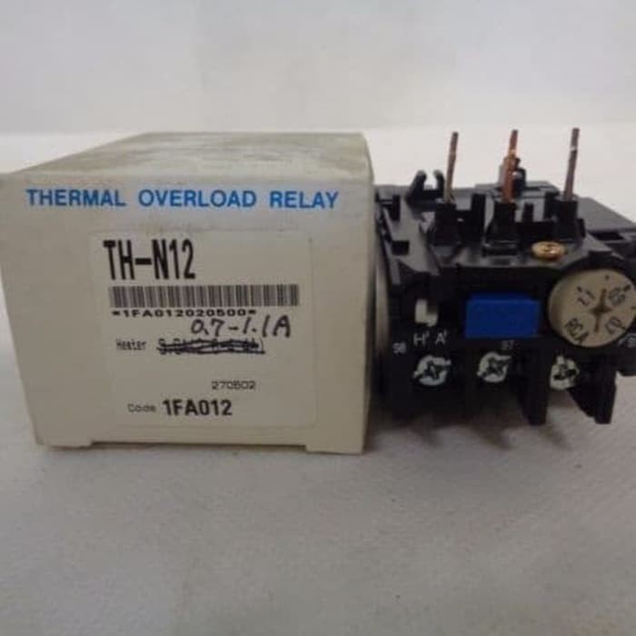 Jual Thermal overload Relay thn12 Mitsubishi 2.8a4.4a thn12 Shopee