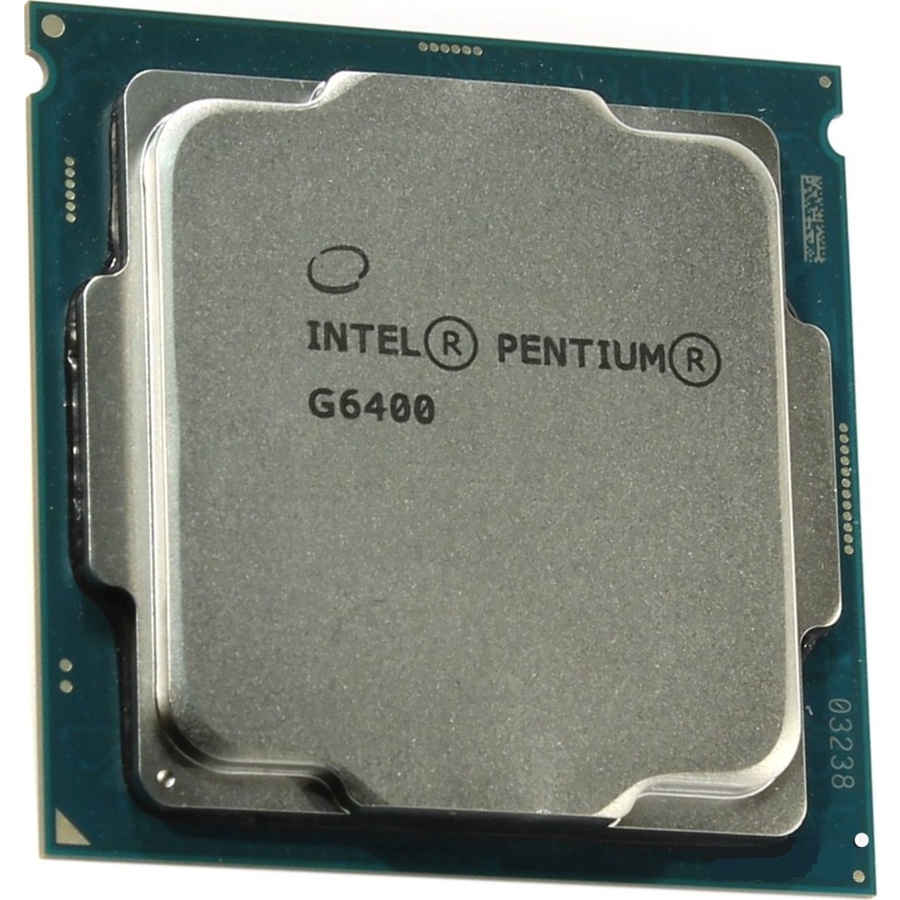 INTEL DUAL CORE PENTIUM GOLD G6400 TRAY + FAN 4.00GHz LGA1200