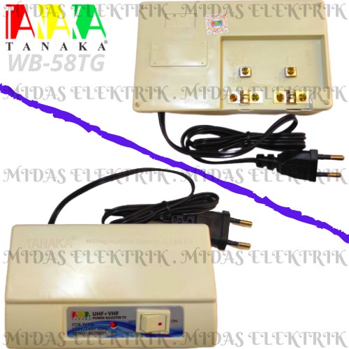 New Product - Booster Penguat Sinyal Signal Antena Antenna Tv Tanaka Wb-58Tg Wb58Tg