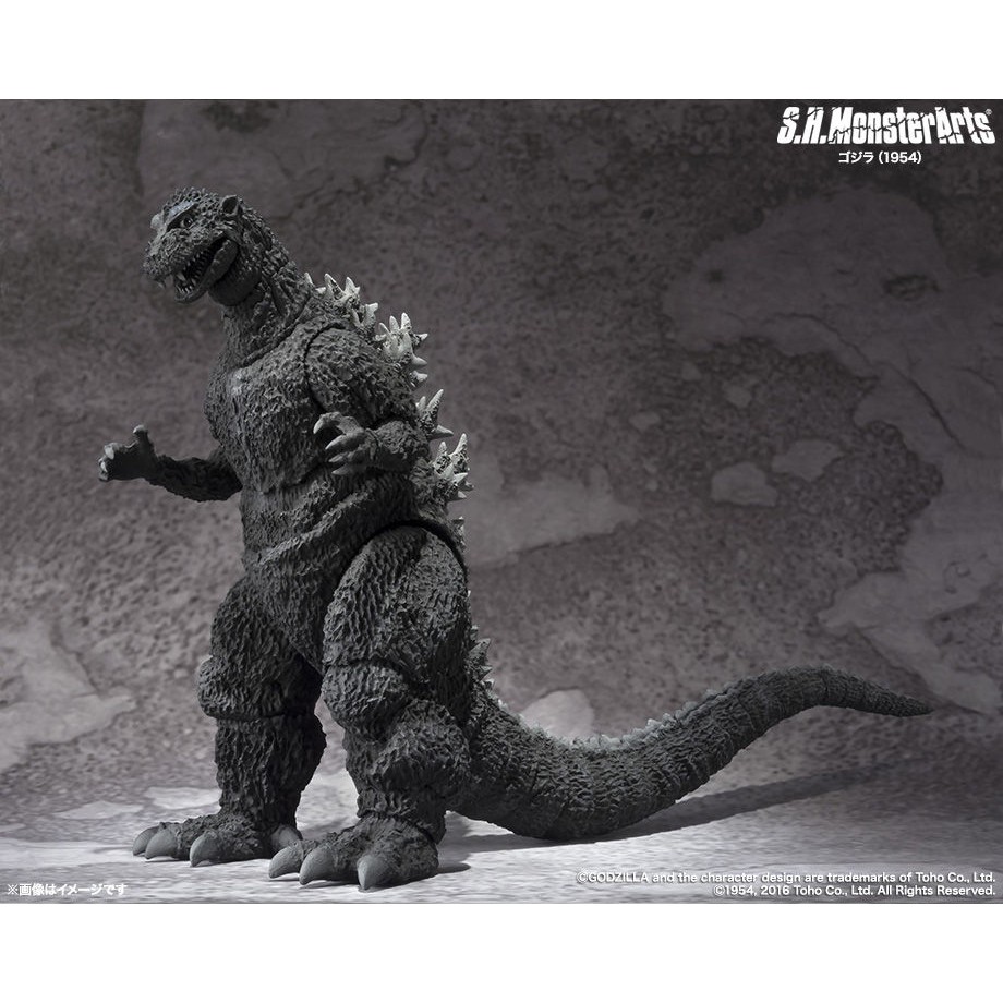 SHM Godzilla 1954 04900/60482 / Monster / Koleksi / Figure / Mainan / Collectible / Hobby / Statue