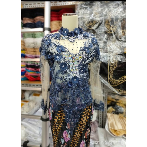 ATASAN KEBAYA TRIDI//ATASAN FULL PAYET MEWAH MODERN//KEBAYA