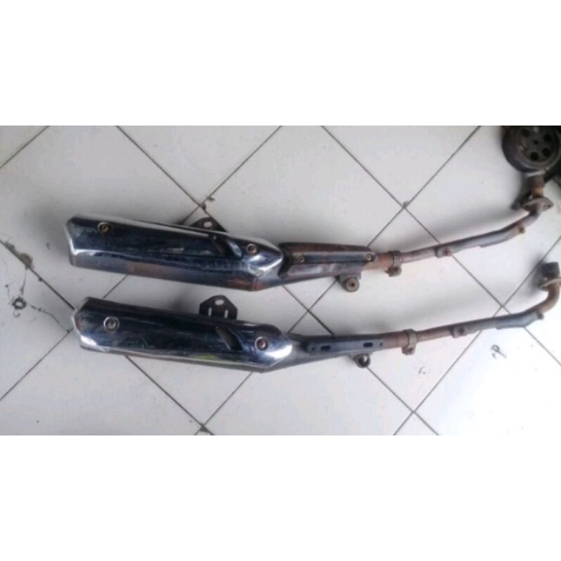 Kenalpot Knalpot Setandar Yamaha Vega ZR Original