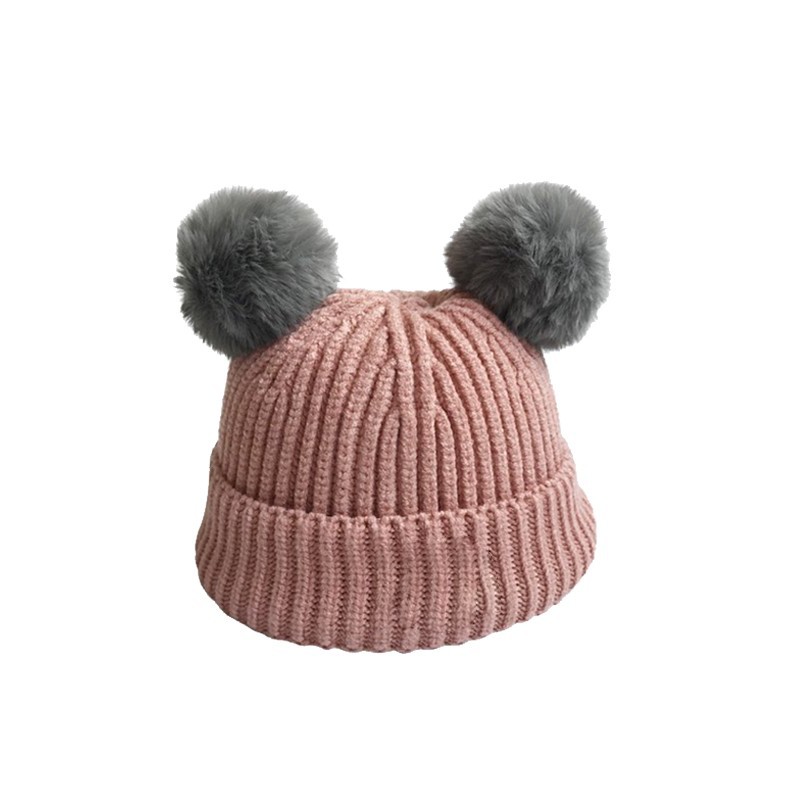 Kupluk PomPom Beinie// Kupluk Bayi Terlaris Dan Terbaru// PURANGSAKATO_SHOP.