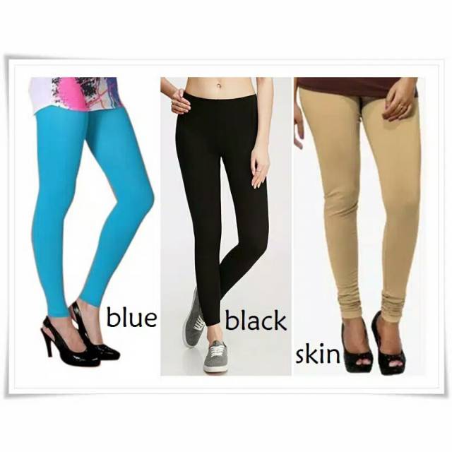 Legging panjang wanita spandek all size standar