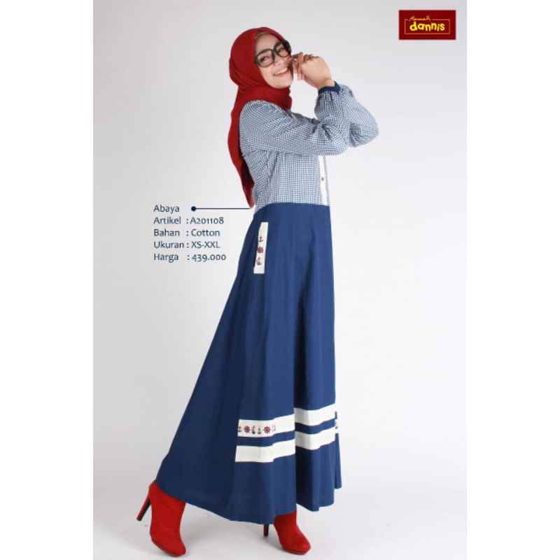 Cod Gamis Polos Abaya Dannis A 201108 Dannis Abaya Dress Dannis Kekinian Abaya Dewasa By Dannis Gami