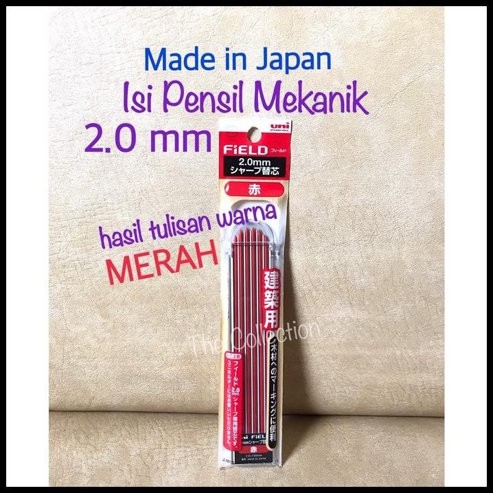 

Diskon Warna Merah Japan Refill Red 2.0 Mm Isi Pensil Mekanik Atk680Un