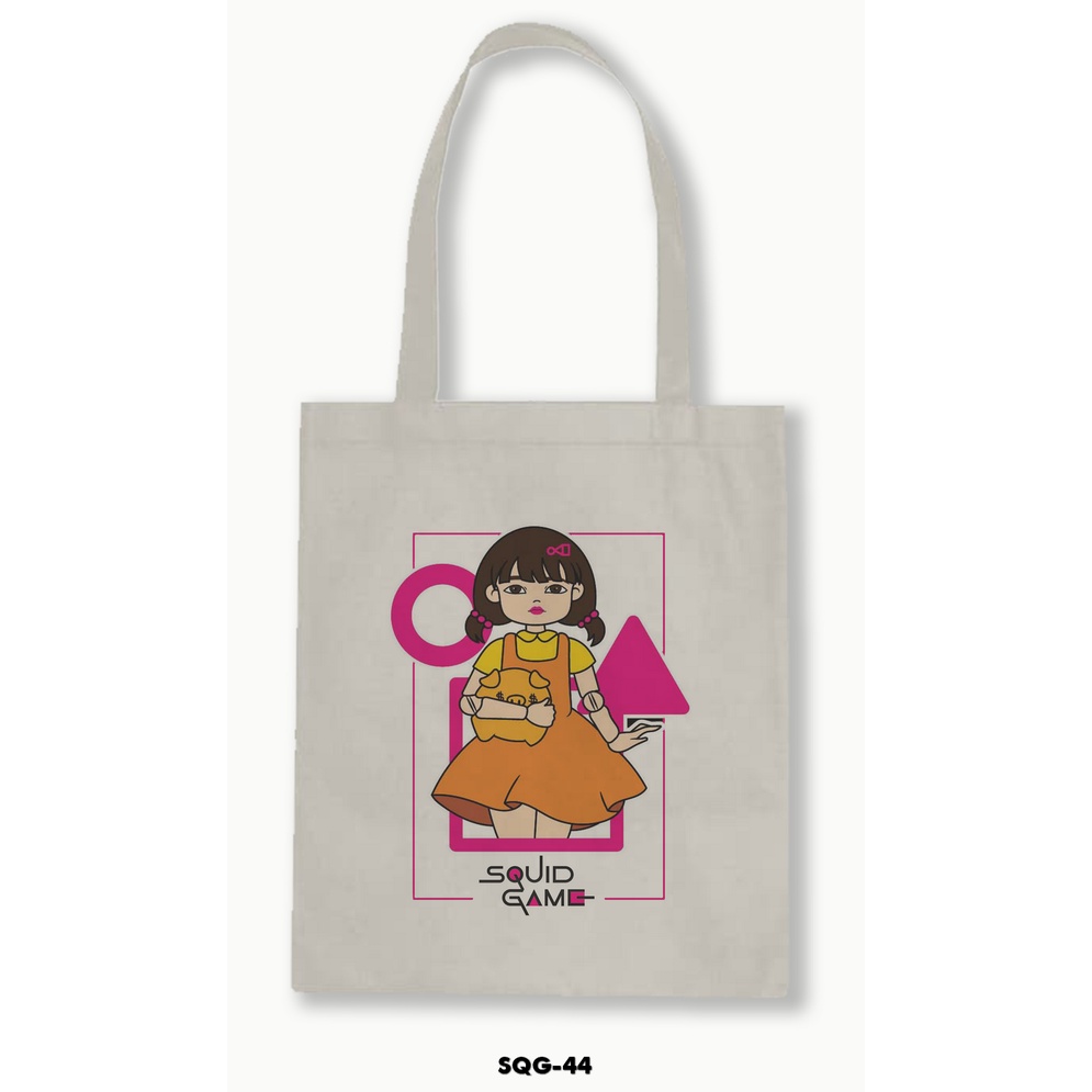 TOTE BAG BLACU - SQUID GAME 04