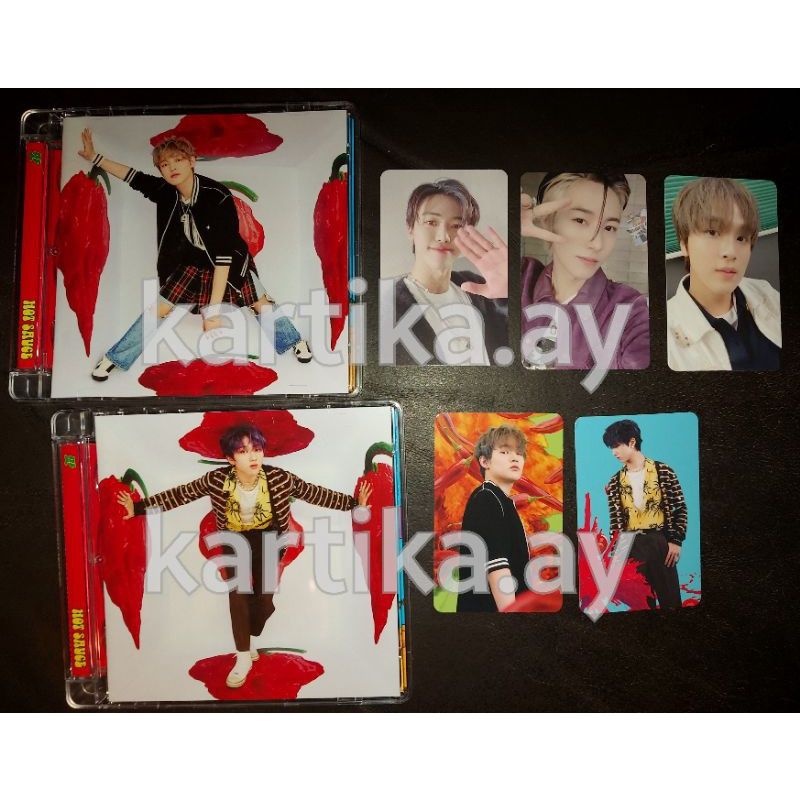 READY NCT DREAM HOT SAUCE JEWEL CASE ALBUM ONLY, PC AR JAEMIN-RENJUN-HAECHAN,JISUNG-CHENLE