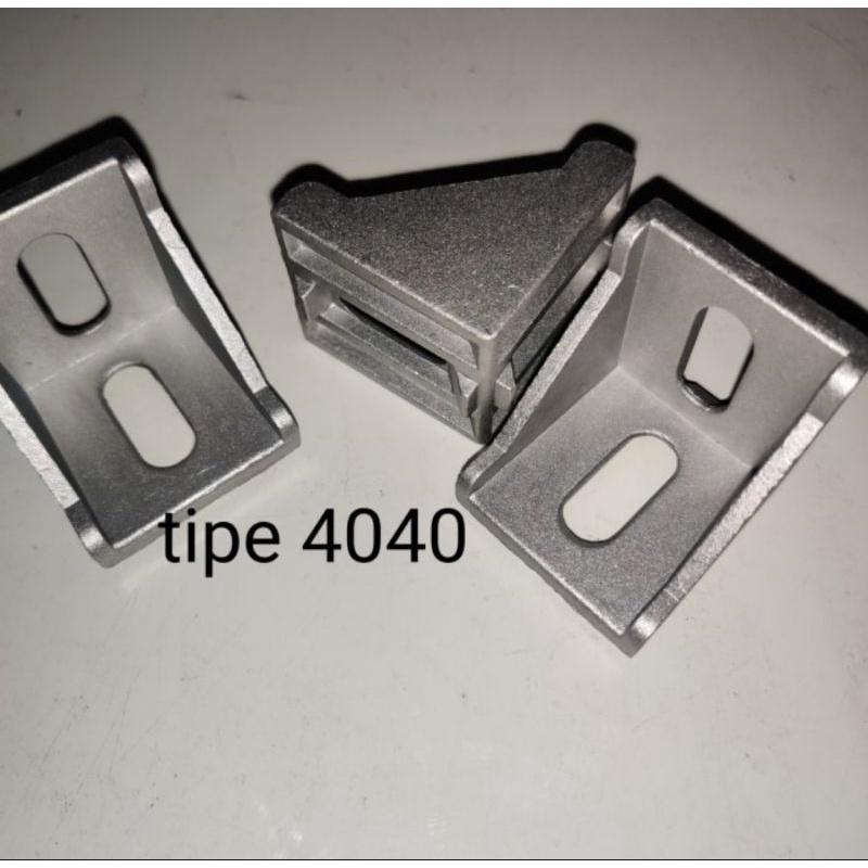 Bracket corner 4040 aluminium profil siku sudut bracket siku