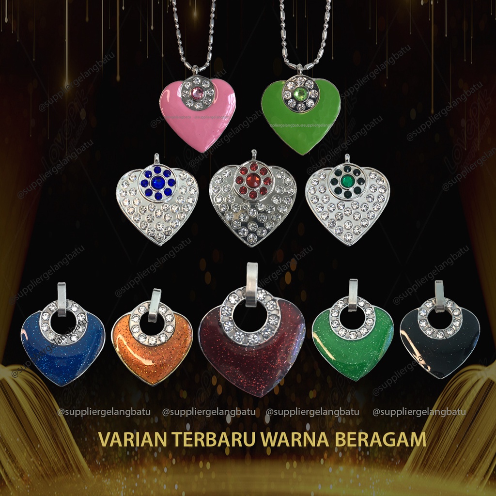 kalung terapi bulat PERMATA PELANGI ion negative bersertifikat jepang