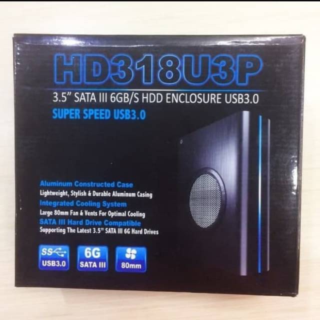 CASING HARDDISK 3,5 INCH SATA USB 3.0 CHRONOS HD318U3P