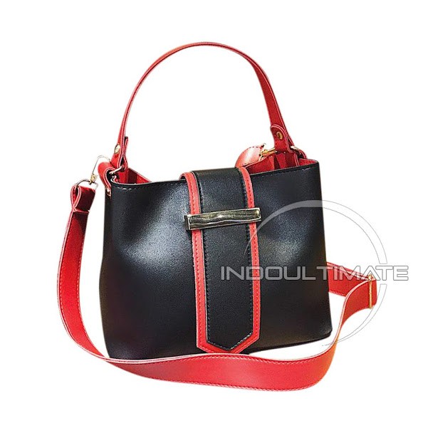 2IN1 Tas Selempang Wanita KULIT IMPORT LL0413 Sling Bag Wanita Tas Wanita Tas Import Wanita Tas Bahu