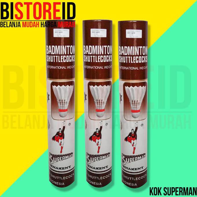 Kok Superman Shuttlecock Superman Original