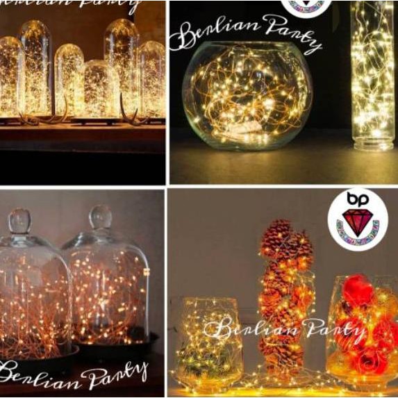 ✸✶HOT SALE Lampu Tumbler kawat LED / lampu hias batrai LED kawat [simbol2]