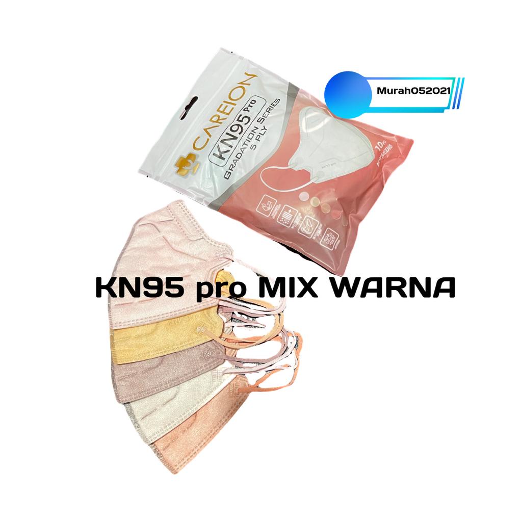 cod / masker kn95 pro mix warna / masker kn95 pro careion / masker kn95 pro face mask / kn95 pro 5pl