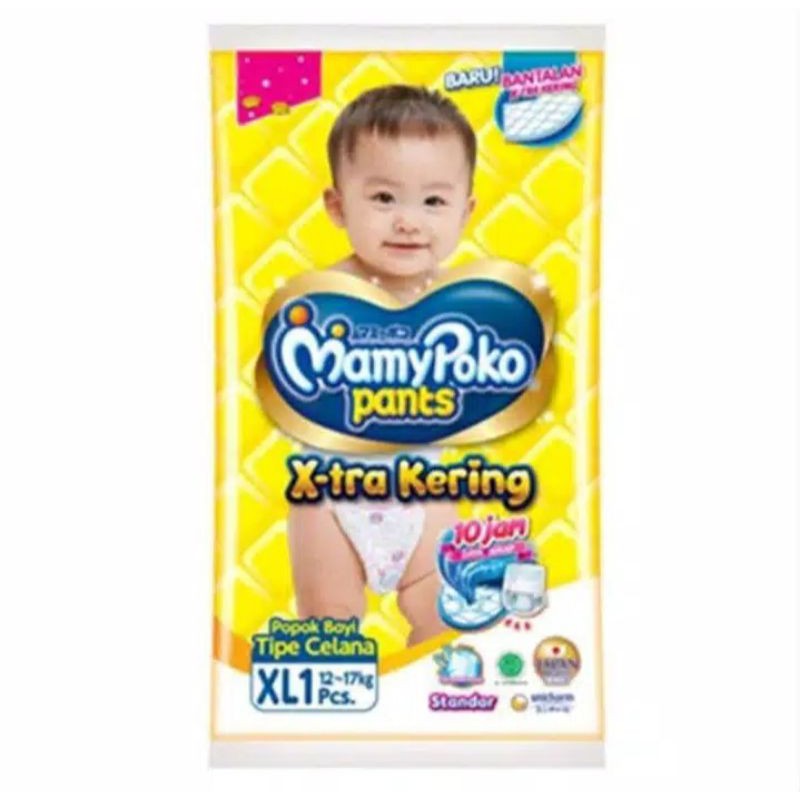 Promo Harga MAMY POKO Pants Xtra Kering M1 1 pcs - Shopee