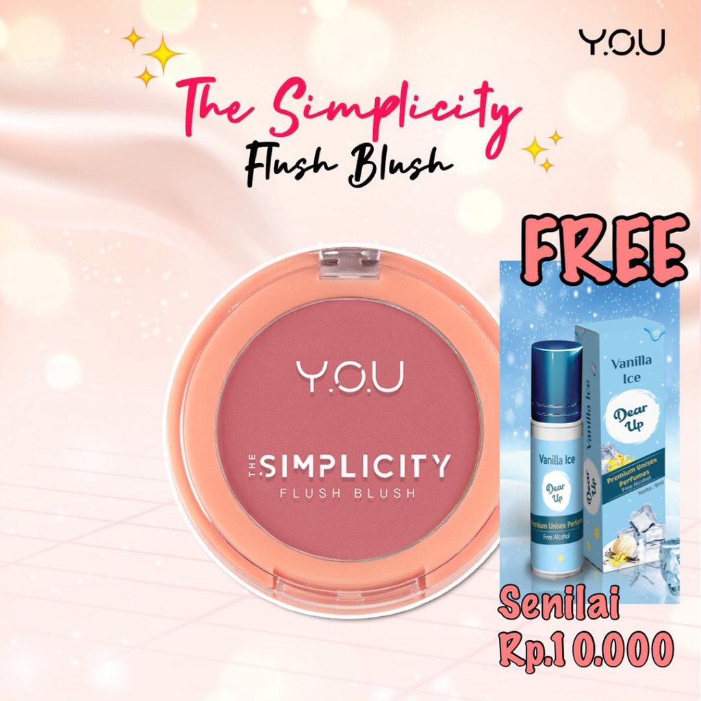 YOU THE SIMPLICITY FLUSH BLUSH - BLUSH ON