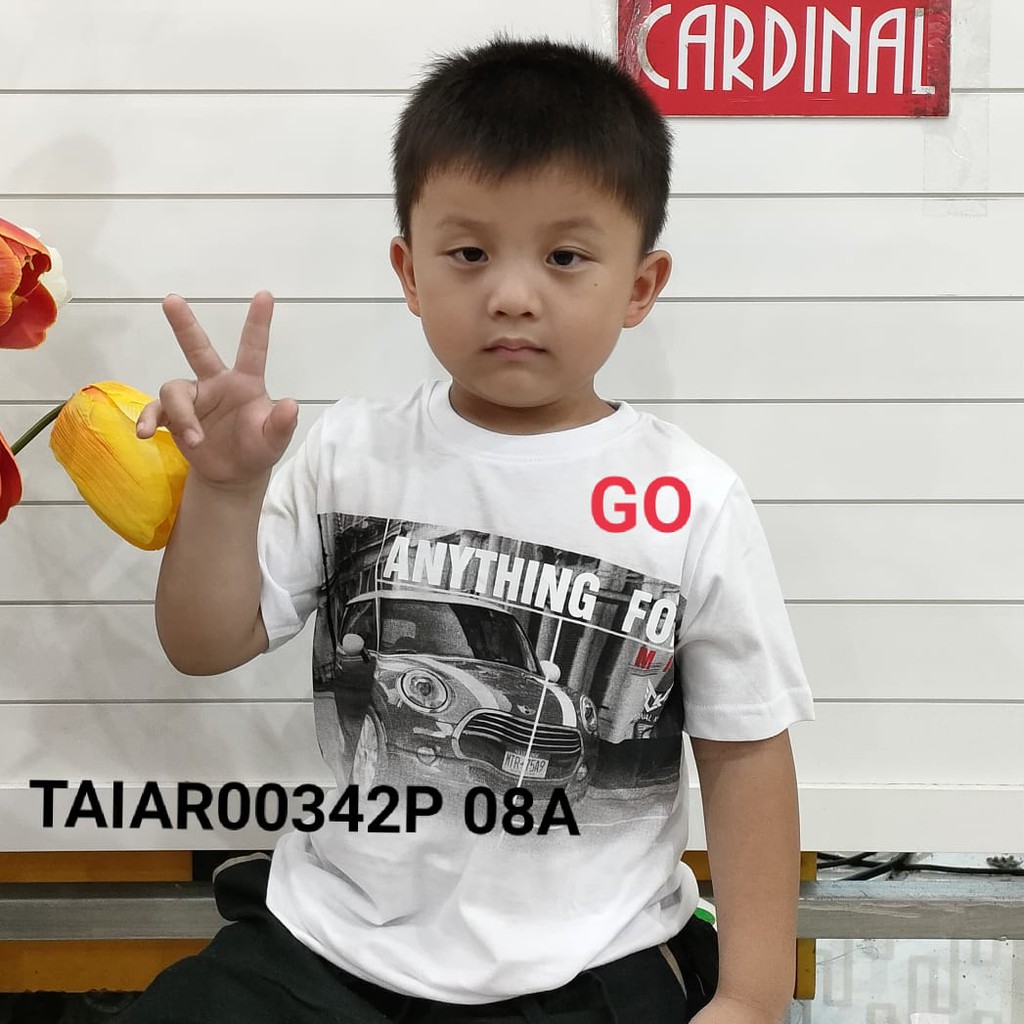 gos KKC CARDINAL KIDS SHIRT OBLONG Baju Cardinal Lengan Pendek Anak Kaos Anak Laki Laki Oblong