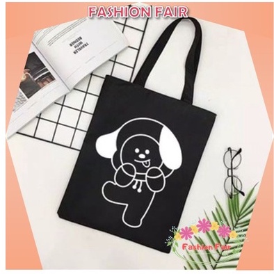 Fashion Fair - (A) TOTE BAG PAKAI PEREKAT KPOP TERMURAH TOTEBAG CANTIK TAS WANITA