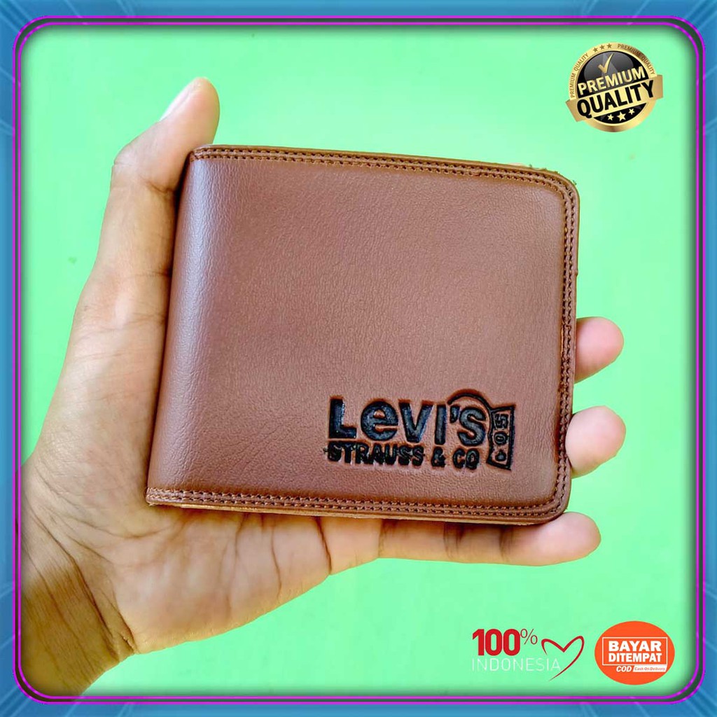 (AMT CLOTH'S) COD DOMPET Pria Levis lipat FASHION TRENDY FASHION KASUAL