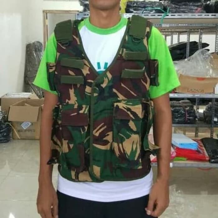 vest loreng jatah TNI