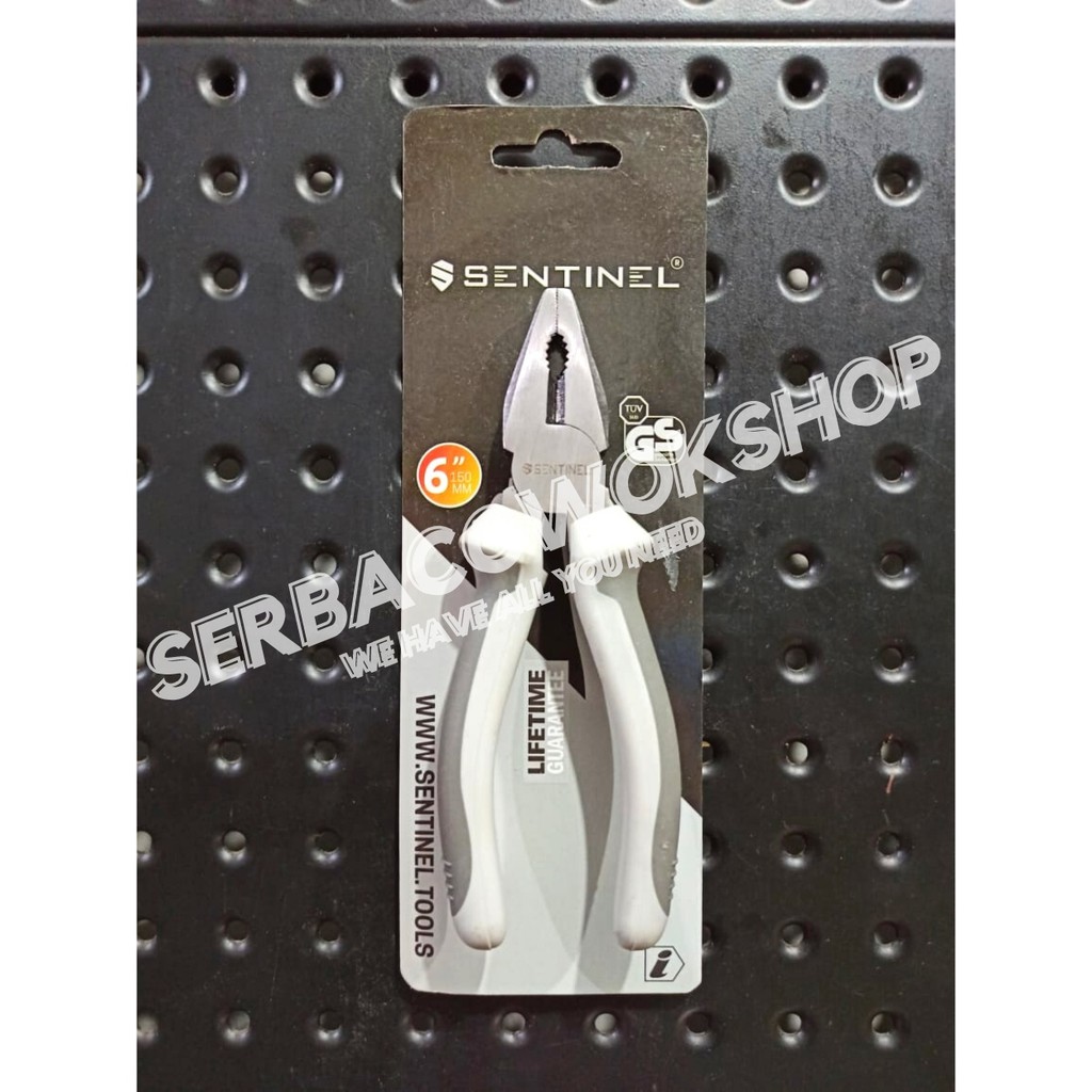 Sentinel Tang Kombinasi Chrome 6 Inch Tang Jepit Linesman Pliers 6&quot; Termurah Berkualitas