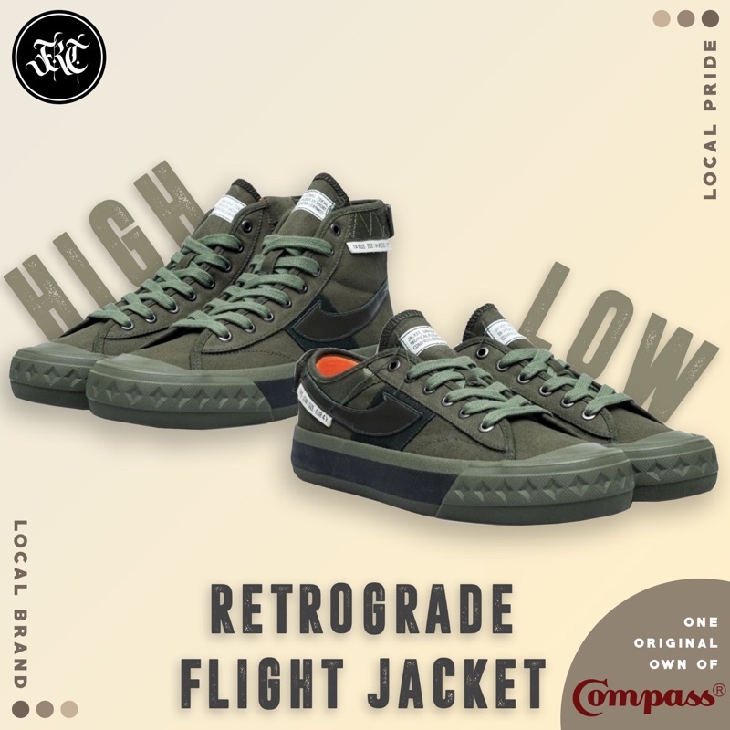 COMPASS FLIGHT JACKET RETROGRADE LOW & HIGH
