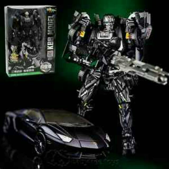 KBB Transformers Deformation Lockdown Black Original Product