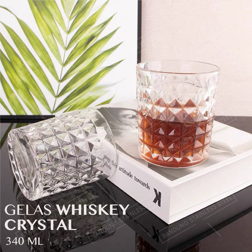 gelas whiskey 340ml beer bir vodka kaca cangkir old fashioned coktail