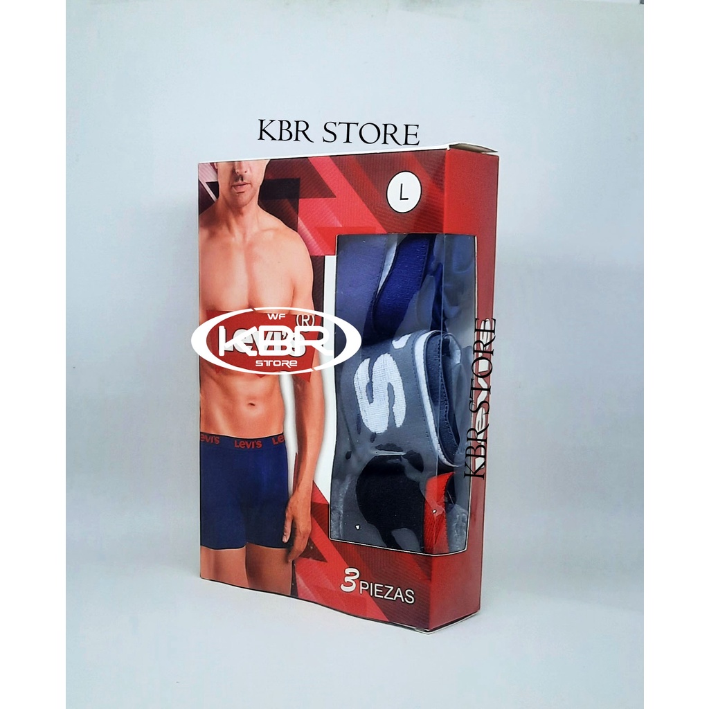 boxer isi 3 PCS celana dalam pria/celana boxer pria/kolor pria/celana pendek pria wf store / UNDERWAER TERBARU UNDERWAER LEVIS PREMIUM