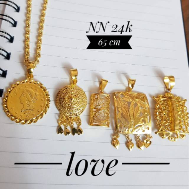 Xuping kalung lapis emas 24k 1701