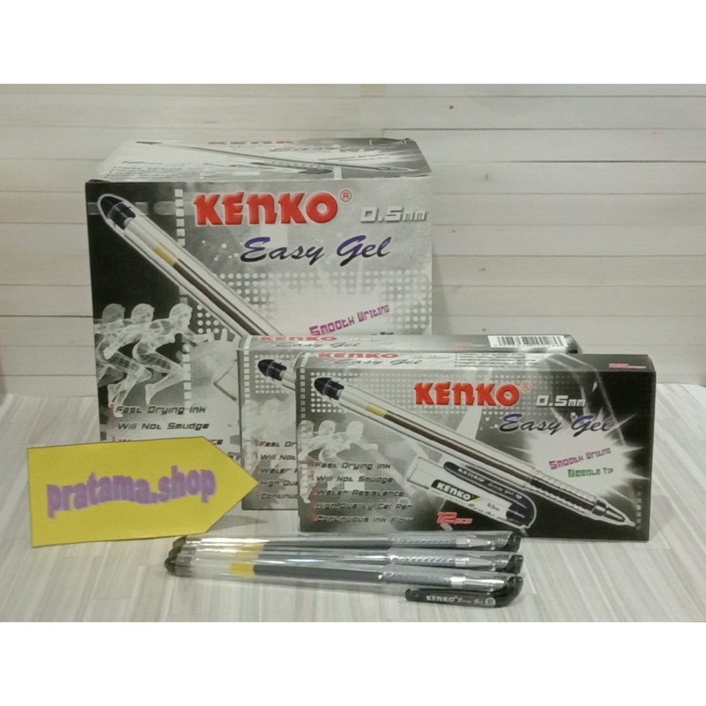 

Pulpen Easy Gel 0.5mm Kenko