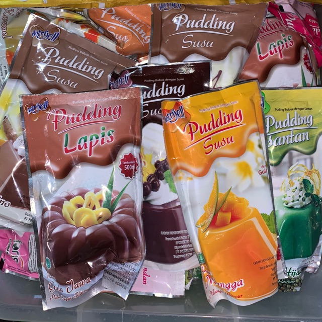

Pudding nutrijell 170gram
