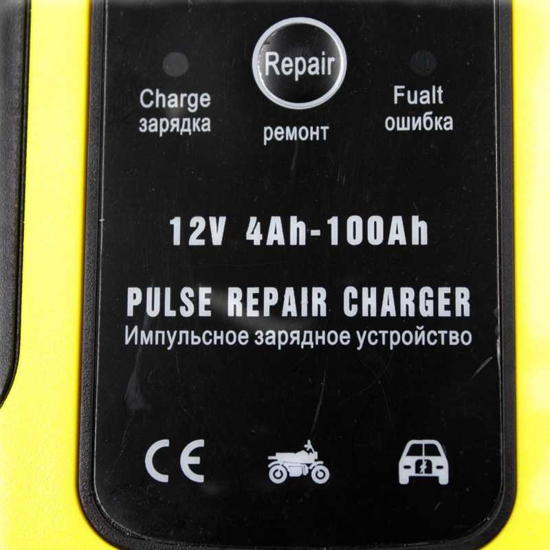 Charger Aki Cas Accu Lead Acid Automatic Smart Battery Charger 12V 6A