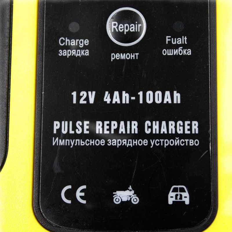 Charger Aki Cas Accu Lead Acid Automatic Smart Battery Charger 12V 6A