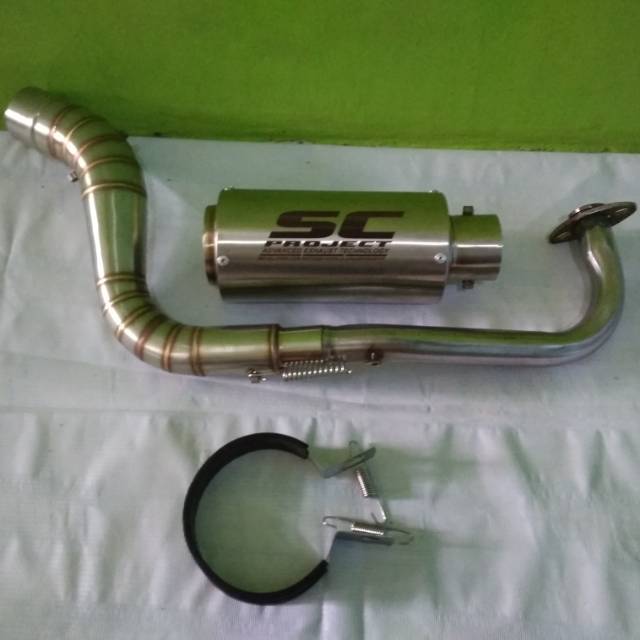Knalpot racing SC PROJECT YAMAHA MIO SPORTY MIO LAMA