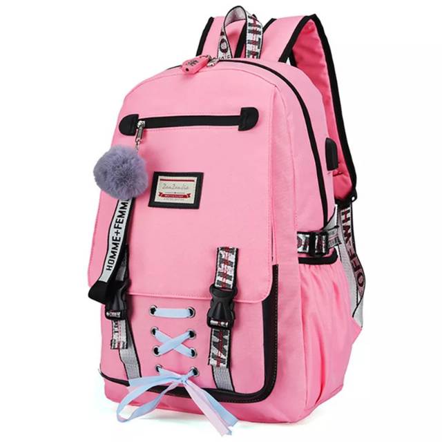 ARMELIA SHOP_Tas Ransel Anak Sekolah_Backpack Doubele Decker_Tas Kulia_Tas Sekolah_ Tas Pita Tengah