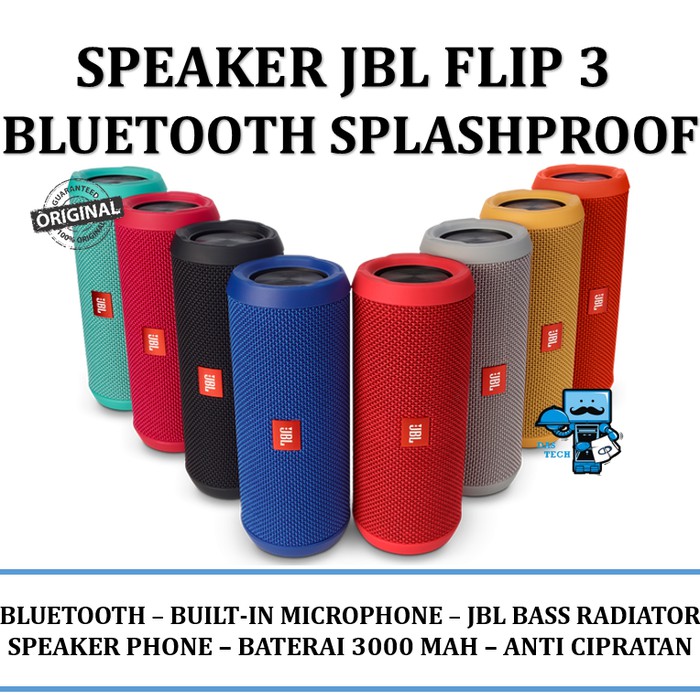 JBL Flip 3 Bluetooth Splashproof Speaker