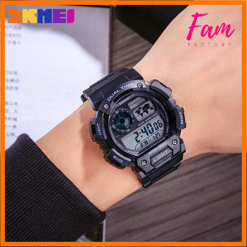 Promo Jam Tangan Digital Pria Original SKMEI - 1723