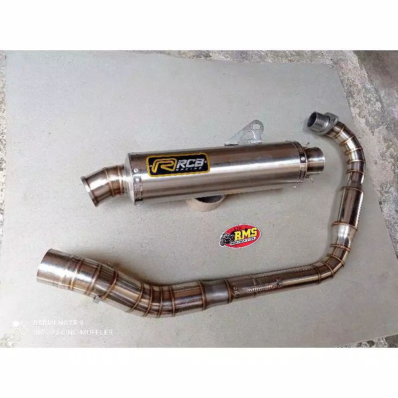 KNALPOT RCB Megapro CB Tiger GL Full Bom